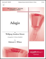 Adagio Handbell sheet music cover